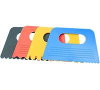 4Pcs Professional Art Scrape Tool 4 Colors Ideal for DIY Painting and Unleashing Creativity and Imagination of Kids Texture Tools for Artists Plaster Art Supplies and Adaptive Textured Squeegee Art