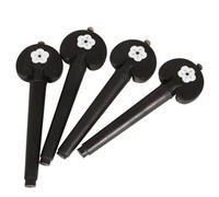 4PCS Professional Cello String Tuning Peg Set Wood Celo Tuning Peg Replacement Cello Tuner Set Cellos Accessories