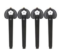 4Pcs Professional Cello String Tunning Peg Set Wood Cello Tuning Pegs Replacements Cello Tuners Set Cello Accessories