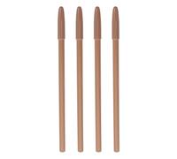 4pcs Professional Concealer Pen Spots Scars Brown Plastic Makeup | Full Coverage Formula, Portable Size, Cleaner Brow Edges, Suitable for Beginners and Beauty Enthusiasts, Home or On-the-go