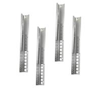 4pcs Professional Grade Beehive Ventilation Guard Rust Proof Stainless Steel Reversible Entry Design Beekeeping Equipment Entrance Reducer