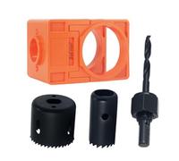 4Pcs Professional Hole Cutter Set Including Steel Efficient Work Standard Sizes Wood Kit