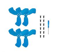 4Pcs Propellers for DJI NEO 2, Drone Replacement Plastic Propeller Blades, Lightweight Low-Noise PC Drone Blade Replacement Kit with 4 Propellers + Screws + Screwdriver (blue)