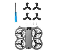 4Pcs Propellers for DJI Neo 2 - PC Replacement Propeller Blades, Lightweight Quiet Low-Noise Design, Durable Flexible Drone Spare Parts,Black