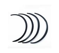 4Pcs Protector Wheels Eyebrow Arch Trim Lips Carbon Fiber Car Wheel Eyebrow Arch Trim Lips Strip Fender Flare FRTRGVUVXP
