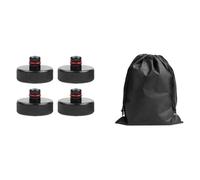 4Pcs Protects Battery And Paint Jack Pad Adapter With Storage Bag Lifting Replacement Duty Trolley Jack(4pcs no no box)