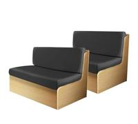 4pcs PU Leather RV Dinette Cushion Covers Slipcovers for RV Seats Restaurant Sofa Camper Bench Waterproof Protective Covers for Car & RV Furniture
