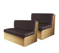 4PCS PU Leather RV Dinette Cushion CoversStylish Slipcovers for RV Seats Restaurant Sofas Camper BenchesDurable Waterproof Easy to Clean Perfect for Travel