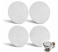 4PCS Puck Screen 53.5mm 1mm/1.7mm, Stainless Steel Coffee Puck Filter Screen Set with Storage Box, Espresso Puck Screen for Even Extraction, Cleaner Group Head and Barista Accessories