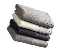 4pcs Pure Cotton Facial Washcloth Six Layer Home Towel | Random Colour, Wear-resistant and Breathable, Good Water Absorption, Fluffy Texture for Bath Towels and Napkins Random Color