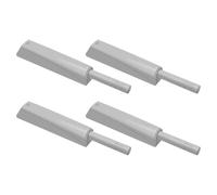 4pcs Push Touch Latch Cabinet Door Closer with Automatic Rebound