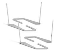 4pcs Quilting Guide Bars, Silver Alloy Sewing Guide Bars Sewing Machine Parts & Accessories Compatible with Singer Janome and More