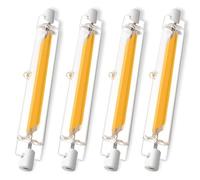 4Pcs R7S LED Bulb 78mm 10w Linear Light Dimmableby, 10W R7S LED 78mm Reflector Bulb Replacement 60W 80W 100W R7S LED Halogen Bulb, R7S Lamp Base Floodlight Light, Natural White 4000K, 360° Beam Angle