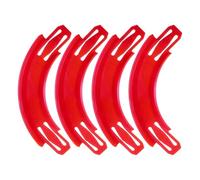 4PCS Racing Track Connectors for Standard 1: 64 Scale Car Tracks Connection with 90 Degree Turn for Accessory Connectors