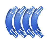 4PCS Racing Track Connectors for Standard 1: 64 Scale Car Tracks Connection with 90 Degree Turn for Accessory Connectors