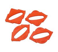 4PCS Radius Jig Templates, Round Corner Router Bit Template, Woodworking Quick Locating Template - Radius Jig Router Templates, Corner Radius Routing Templates
