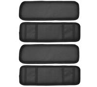 4PCS Ratchet Strap Protector Sleeve 12x4 Inch Padded Oxford Cloth Covers for Tie Down Straps, Waterproof Protectors for Boats Kayaks Yachts Truck Transport