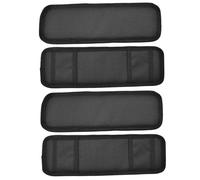 4PCS Ratchet Tie down Straps Protector Sleeve, Waterproof Padded Oxford Cloth Ratchet Straps Protectors for Boat Trailers Kayaks Yacht Trucks, 12x4 Inch