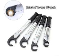 4pcs Ratchet Torque Wrench Tool Set with Open End Wrenches for Copper Pipe and Automotive Repair Work