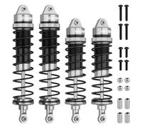4PCS RC Shock Absorber 1:10 Aluminum Front & Rear Shocks Set | Compatible with Arrma 1/10 Typhon 3S/2S, Granite 4x4, Bigrock, Senton, Replacement for AR330550, AR330551