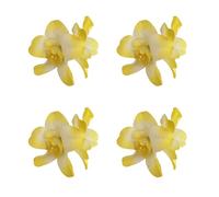 4PCS Realistic Hibiscus Design Hawaiian Flower Hair Clip Floral Hairpin Decoration Holiday Theme Party Hibiscus Claw