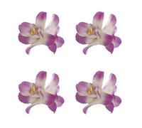 4PCS Realistic Hibiscus Design Hawaiian Flower Hair Clip Floral Hairpin Decoration Holiday Theme Party Hibiscus Claw