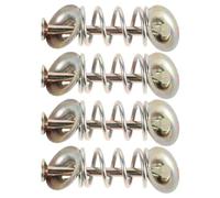 4pcs Rear Drum Brake Shoe Hold-down Pin Spring Kit for Loaders Trucks
