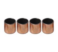 4PCS Rear Shock Absorber Bushings Compatible with Mountain Bike Rear Suspension, Composite Copper Metal DU Bushings 14x12x14mm