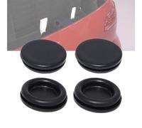 4PCS Rear Wiper Delete Kit Car Waterproof Block Off Plug Rubber Grommet Window Seal Blank Removal Cover Car Waterproof Block Off Tailgate Wiper Arm Black 28MM for Honda Civic for Acura 91617SB6000