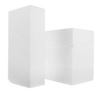 4pcs Rectangular Foam Block Flower Arranging Foam Blocks Foam Bricks Block Carving Foams Blocks Painting Foam Block Floral Arrangements Blocks DIY Craft Blocks Graffiti White
