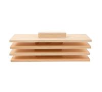 4pcs Rectangular Soap Mold Wooden Lid for Handmade Soap Making