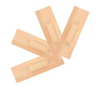 4pcs Rectangular Wooden Soap Mold Cover for Soap Making Dustproof Lid