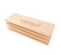 4pcs Rectangular Wooden Soap Mold Top Lid for Cold Process Makers