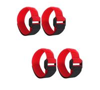 4Pcs Red Crow Rooster Collar, Crow Collar Rooster CollarNo Crow Noise Neck Belt for Roosters Collars, Harnesses and Leashes Nylon Prevent Chickens from Screaming Basic Dog Collars Basic Collars