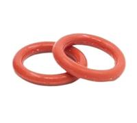 4pcs Red Silicon O-ring Silicone Thickness 3.5mm O Ring Seal Rubber Ring Silicone Sealing Gasket(90x83x3.5mm)