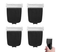 4pcs Replacement Blades for Manscaped 4.0 3.0 2.0, Razor Blades for Manscaped Snap-In Lawnmower Groin Health Hair Clipper Blade Refill Hair Trimmer Blade Replacement