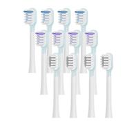 4Pcs Replacement Brush Heads ，Compatible for Laif Full Range ， Dupont Soft Bristle Suitable Nozzles(Mix 12 PCS)