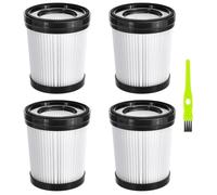 4pcs Replacement Filter for Lubluelu 202 HEPA Filter for Oraimo OSV-102,for Besswin W26,for VacLife VL732,HEPA Filter for FSV001 FSV101 Lubluelu 202 Vacuum Cleaner HEPA Filter Parts