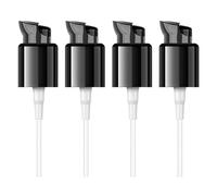 4pcs Replacement Foundation Pumps for MAC and Estee Lauder Double Wear, Dispenser Pump with Protective Cap and Pressure Head