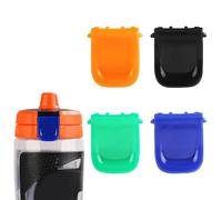 4pcs Replacement Lid Clips for Gatorade GX, Plastic Bottle Clamps Reliable Bottle Mouth Fastener Bottle Clasps Buckle Compatible with Gatorade 30oz GX Bottle(Black, Green, Blue, Orange)