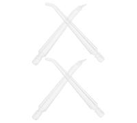 4pcs Replacement Oral Irrigator Jet Tip Nozzle for Water Flossers | Reusable Plastic and Silicone Parts, Home Use for Orthodontic Care, Shared Household Hygiene