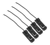 4pcs Replacement Paddle Board Fin with Clip for Surf Bar and Seat Board, Nylon Material, Designed to Increase Stability and Direction, for Beach and Surfing Use