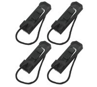 4pcs Replacement Paddleboard Fin Clip in Black Nylon for Inflatable Surfboards and Surf Bars, Sturdy Paddle Board Accessory Designed to Increase Direction and Stability,