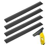 4pcs Replacement Rubber Lips for Karcher Window Vac 280MM Replacement Rubber Blades for karcher Window vac Accessories Compatible with WV2 WV5 WV50 WV55 WV60 WV75