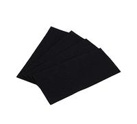 4Pcs Replacement Square Carbon Sponge Filters, 9.57 x 4.13 inch Carbon Sponge Filter Foam Sheet Air Purifier Replacement Activated Pad Universal Active for Cooker Hoods