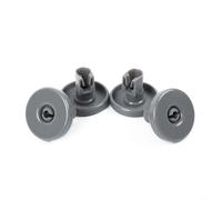 4pcs Replacement Wheels for Dishwasher Lower Basket, Fits For Favorit, For Zanussi and More