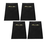 4pcs Restaurant Guest Check Presenter with Thank You Print 10x5.5
