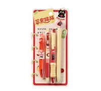 4PCS Retractable Gel Pen Twist Action Gel Inks Pen with 0.5MM Tip Black Inks Quick Drying for Journaling Note Taking Feeling Fashion Writing Set