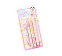 4PCS Retractable Gel Pen Twist Action Gel Inks Pen with 0.5MM Tip Black Inks Quick Drying for Journaling Note Taking Feeling Fashion Writing Set