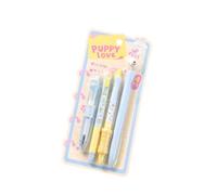 4PCS Retractable Gel Pen Twist Action Inks with 0.5MM Tip Black Inks Quick Drying for Journaling Note Taking Multipurpose